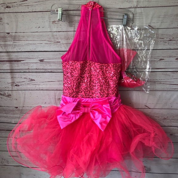 Weissman Dance Costume Skate Dress SA Small Adult - Picture 3 of 12